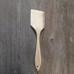 Hand-Crafted Ash Spatula, Fireware Collection Utensil
