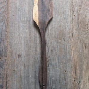 Hand-Crafted Walnut Spatula: Fireware Collection Utensil