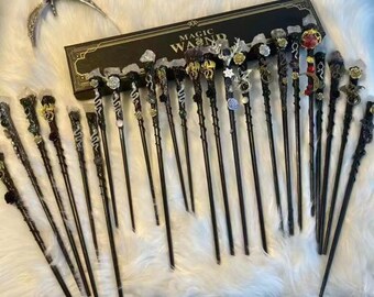 Handcrafted Magic Wand with Crystal, Various Quartz Witch Wand, Fairy Wand, Cosplay Costume Props, Gift for Witcher Fan