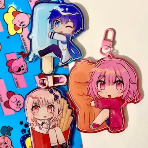 Project Sekai Colorful Stage food keychains