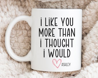 Boyfriend Valentines Day Gift for Him, Funny Gift for Him, Husband Anniversary Gift, Cute Valentines Mug, Personalized Mug, Custom Gift