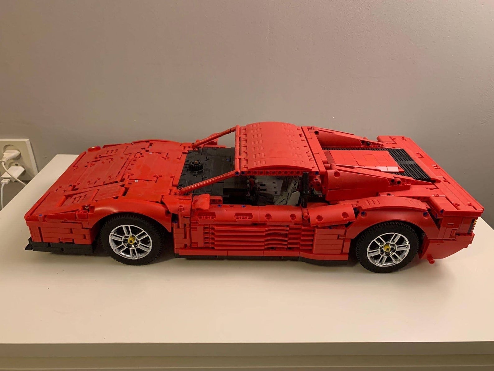 PDF Building Instruction for Ferrari Testarossa - Etsy