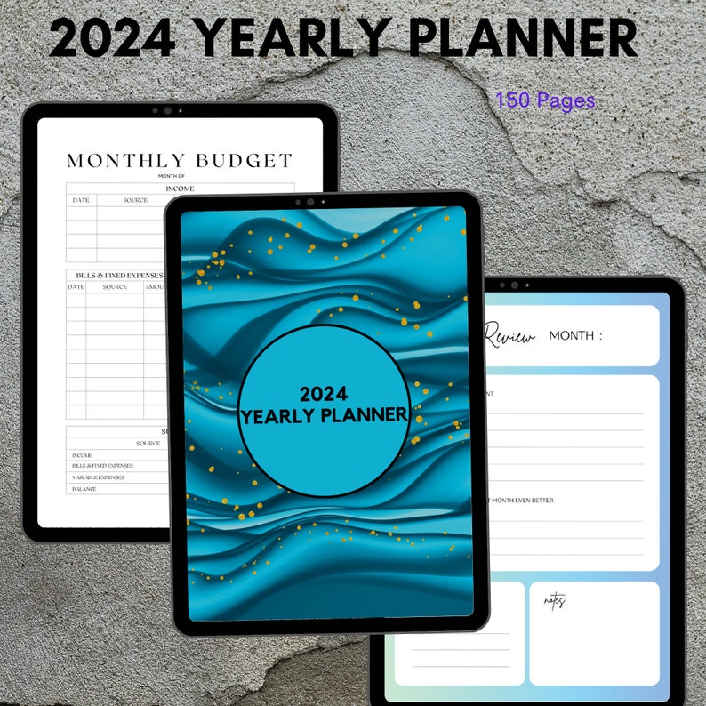 2024 Planner 2024 Hyperlink. Digital Planner Planner Etsy Italia