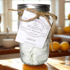 Dishwasher Pods,Dish Cleaning Tabs,Eco Friendly Tablets,Organic Cleaning,Housewarming Gifts,Cleaning Supplies,Homemade Non Toxic,Kitchen