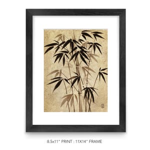 PROSPERITY Print, Japanese/Chinese Brush Painting, Asian Art, Gift Idea