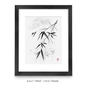 MOMENT OF PEACE Print, Japanese/Chinese Brush Painting, Asian Art, Gift Idea