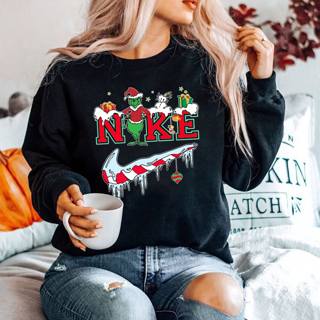 Grinch Christmas Tree Sweatshirt,grinch Happy Christmas Shirt ...