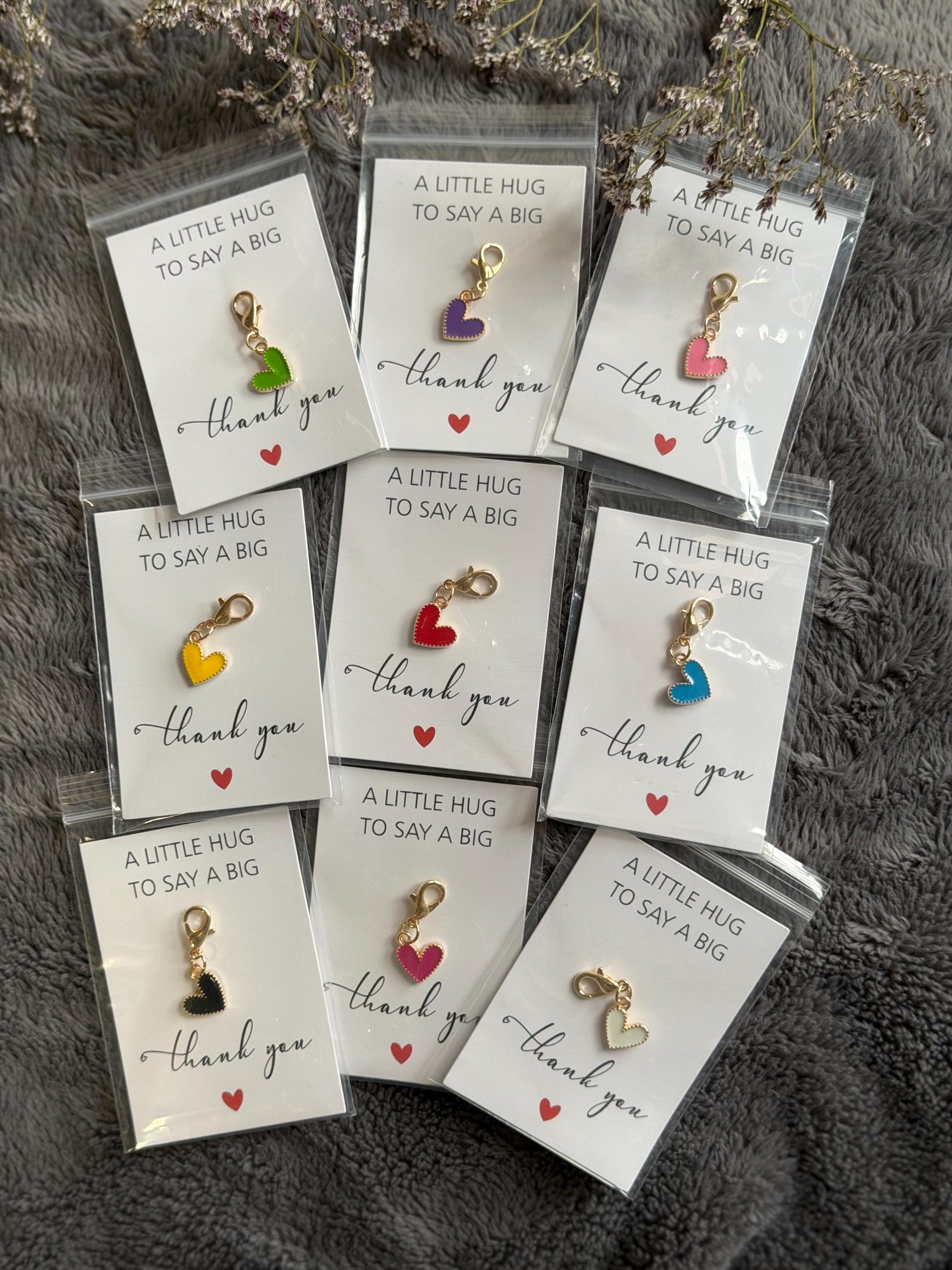 Heart Pocket Hug Keychain Charm, Gift Idea for Family Friends Co ...