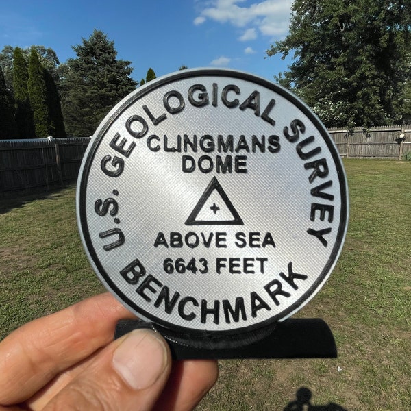 Colorful Survey Markers Customizable to include any Mountain, National Park, Location, Event or whatever you may want!