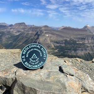 Colorful Survey Markers Customizable to include any Mountain, National Park, Location, Event or whatever you may want!
