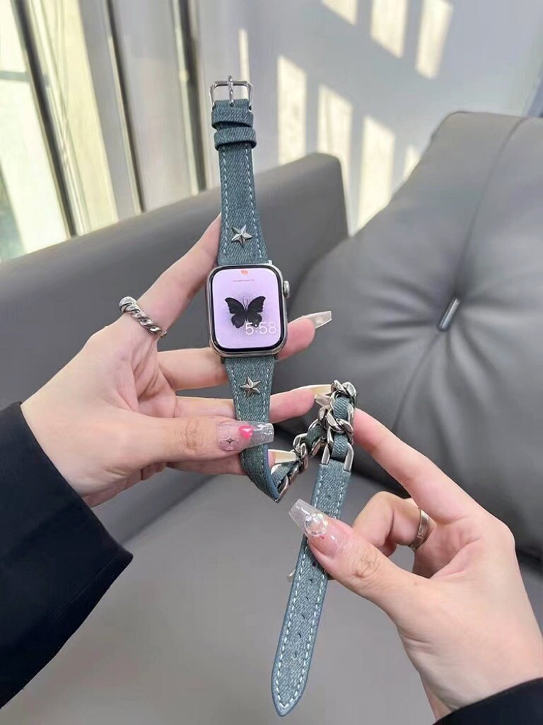 Louis Vuitton Apple Watch Bands for 38, 40, 42, 44mm for Sale in