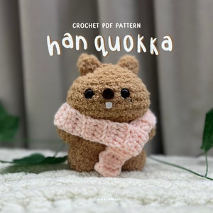 Cozy Han Quokka SKZOO Crochet Pattern [PDF]