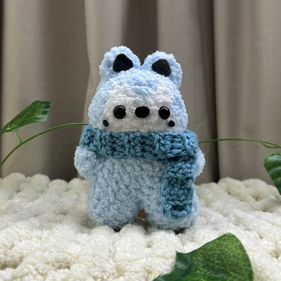 Cozy Wolf Chan SKZOO Crochet Pattern [PDF] - Etsy