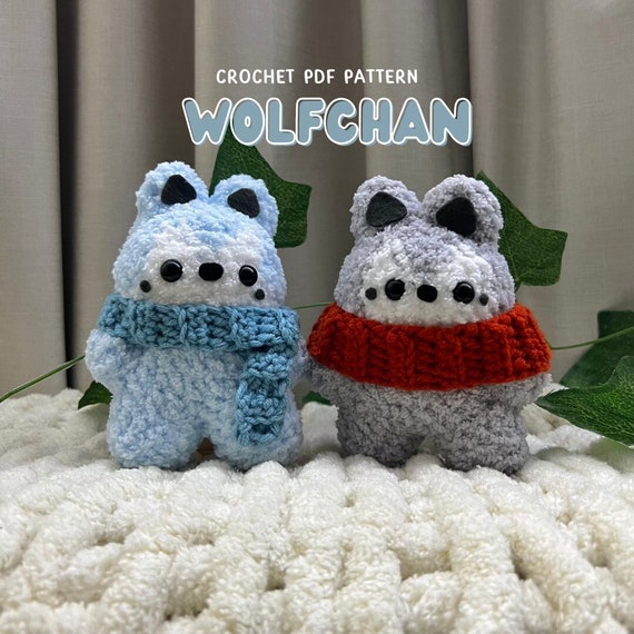 Cozy Wolf Chan SKZOO Crochet Pattern [PDF] - Etsy