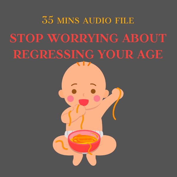 Stop Age Regression Worries With Mommy's Soft Voice - Adult Baby, Abdl Crib, Littlespace, Age Regress, Abdl Diapers, ABDL Hypnosis MP3 Audio
