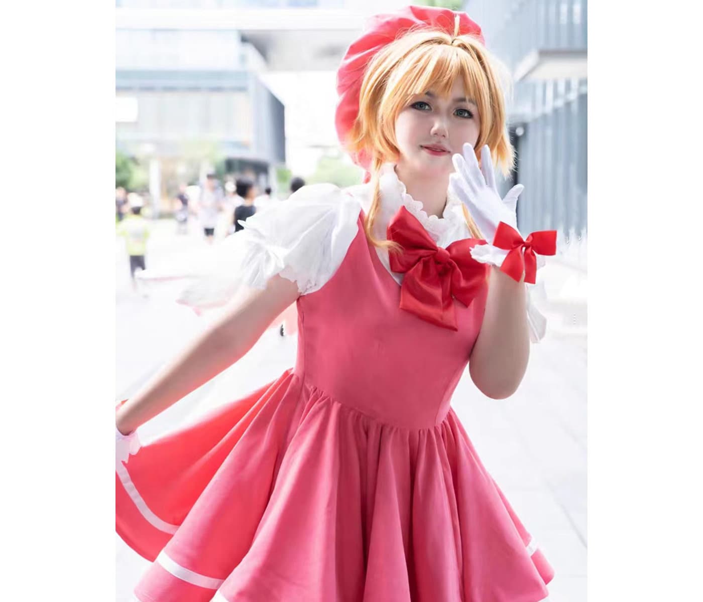 Cardcaptor Sakura Cosplay Costume, Halloween Carnival Costume Dress for ...