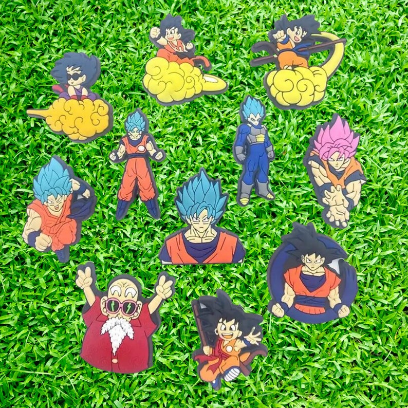Dragon Ball Z Croc Jibbitz Level up Your Style With DBZ Etsy UK