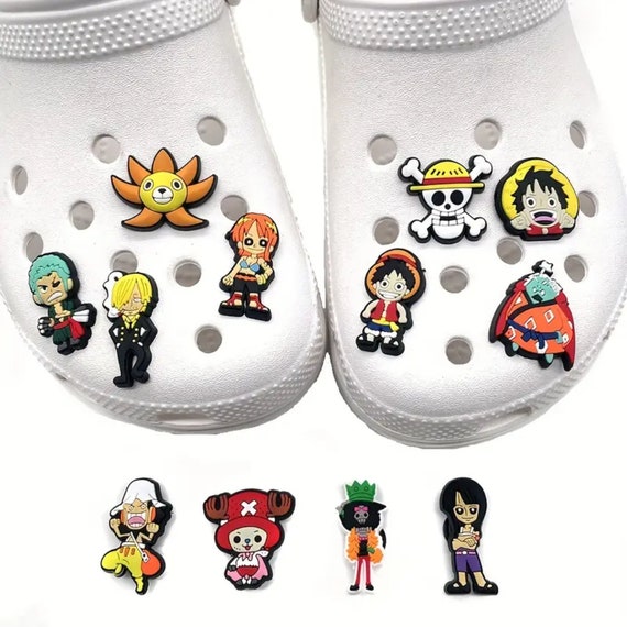 One Piece Anime Characters Crocs Shoe Charms-anime Shoe Charms
