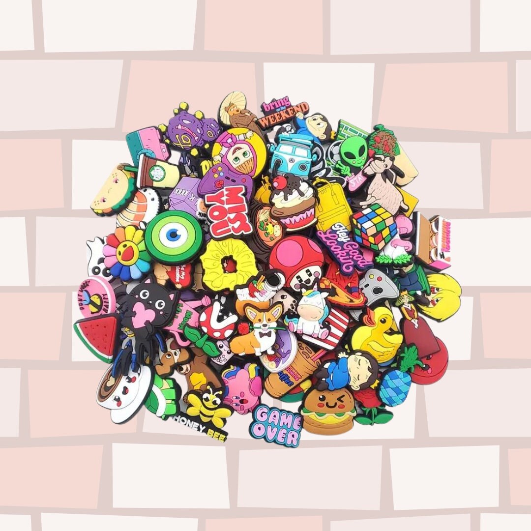 Random Assortment Jibbitz Bulk Variety Pack Explore the Unexpected