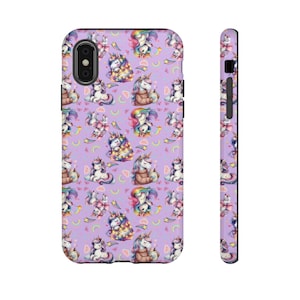 Whimsical Unicorn Phone Case, Tough Phone Case, Cute Case for Unicorn Lovers, Gift for Teens, Magical Phone Protector