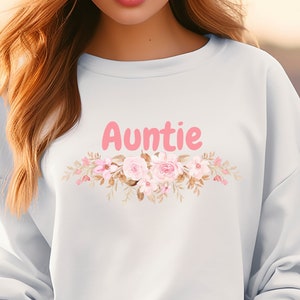 Tante SVG PNG JPG Clipart Tante Cute Craft Gift Haar zus Quote Cricut Cut File Sticker Verjaardag Kerst Familie Grafische Diy