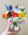 24 Styles Glass Birth Flowers – Poppy, Carnation, Narcissus, Peony, Iris, Gladiolus & More | Unique Birthday or Christmas Gift for Mom product logo
