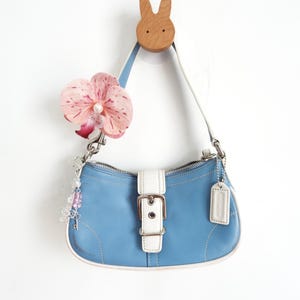 Vintage COACH skórzana mini torba na ramię Soho