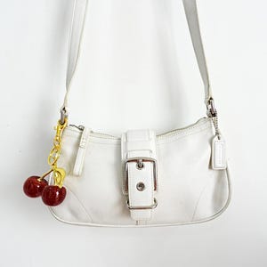 Vintage COACH skórzana torba typu crossbody Soho