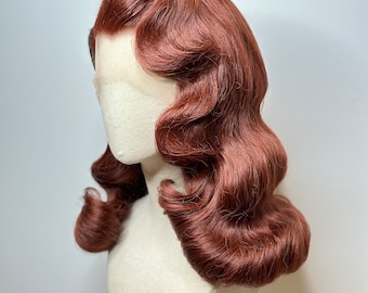 Classy 40s History Wig Ginger