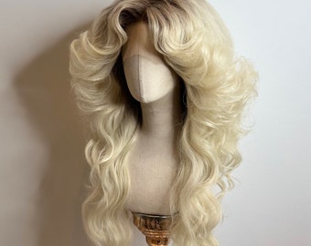 70s 80s 70s Feathered Hair Wig Mullet Wig For Men 70s 80s Costume