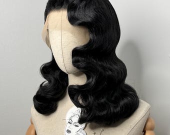 Classy 40s History Wig black
