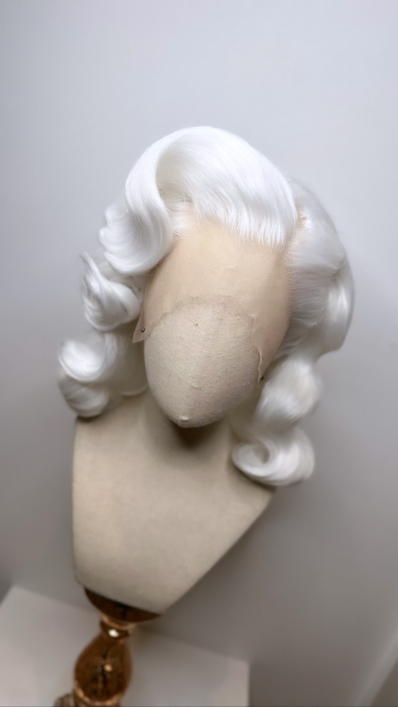 40s Vintage Wig Adult Blonde Curls
