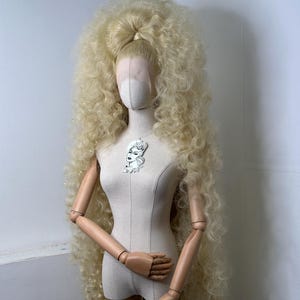 Duża blondynka podwójna 60 cali