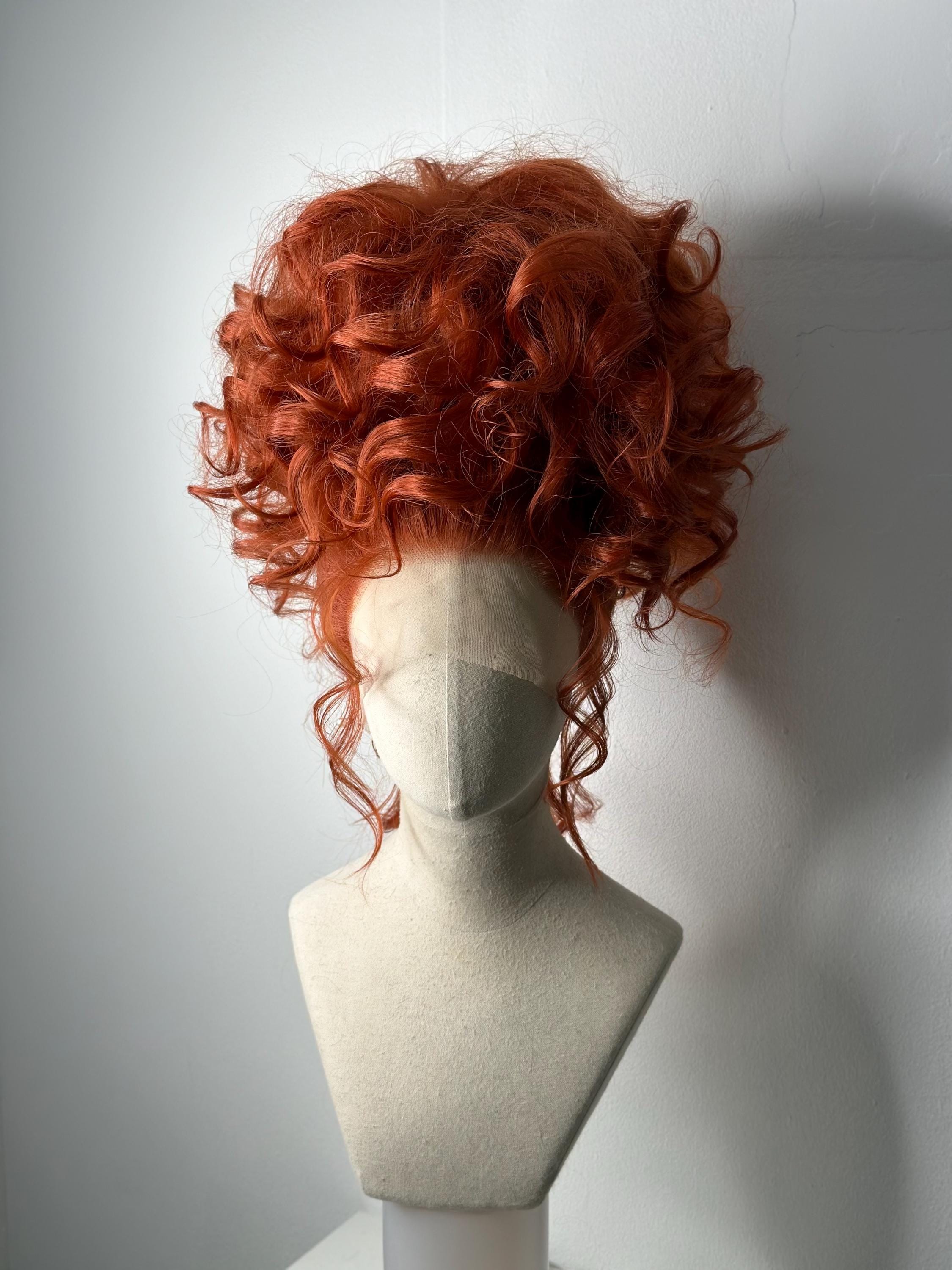 Messy Dark-copper Updo - Etsy