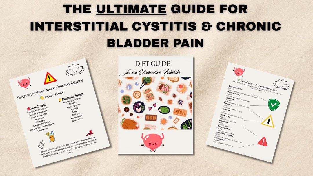 IC Ultimate Diet Guide PDF | Interstitial Cystitis Food List | Bladder ...
