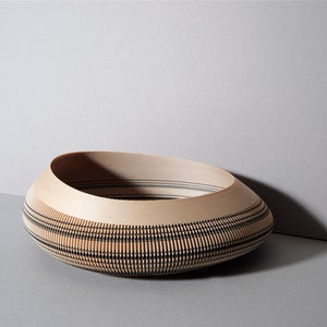 Kori No Kage - Minimalist 3D printed, Decorative Bowl Exquisite Artistry for Your Space