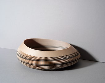 Kori No Kage - Minimalist 3D printed, Decorative Bowl Exquisite Artistry for Your Space