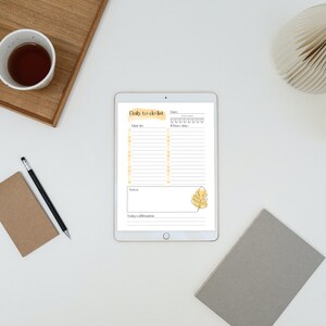 To Do List Printable PINK Checklist Simple Task Digital Download To-do ...
