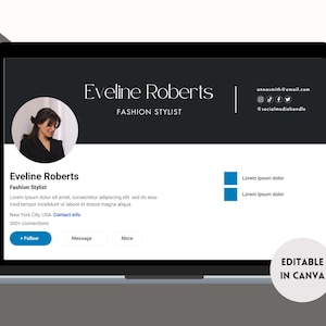 Black and White Linkedin Banner, Elegant Linkedin Background, Linkedin ...