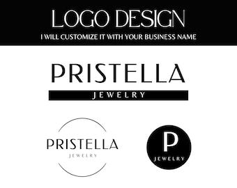 Elegant logo design in black and white | Boutique logo | Luxury logo branding | Minimalist Beauty Logo - BW01