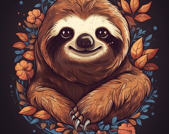 Lindos perezosos - paquete de 5