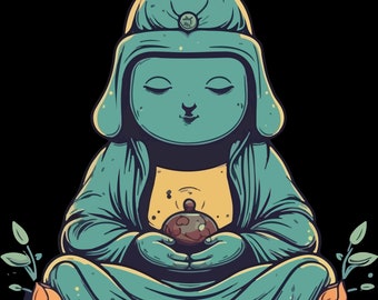 buda meditando