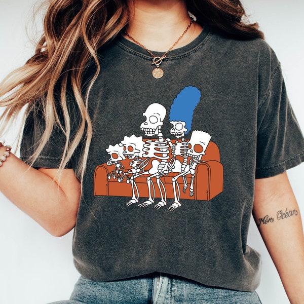 Simpsons Couch Shirt Etsy
