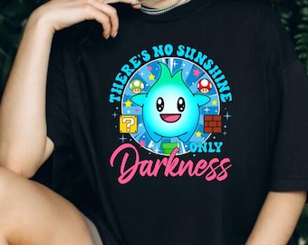 Lumalee Comfort Colors Shirt: 'There's No Sunshine Only Darkness' Tee