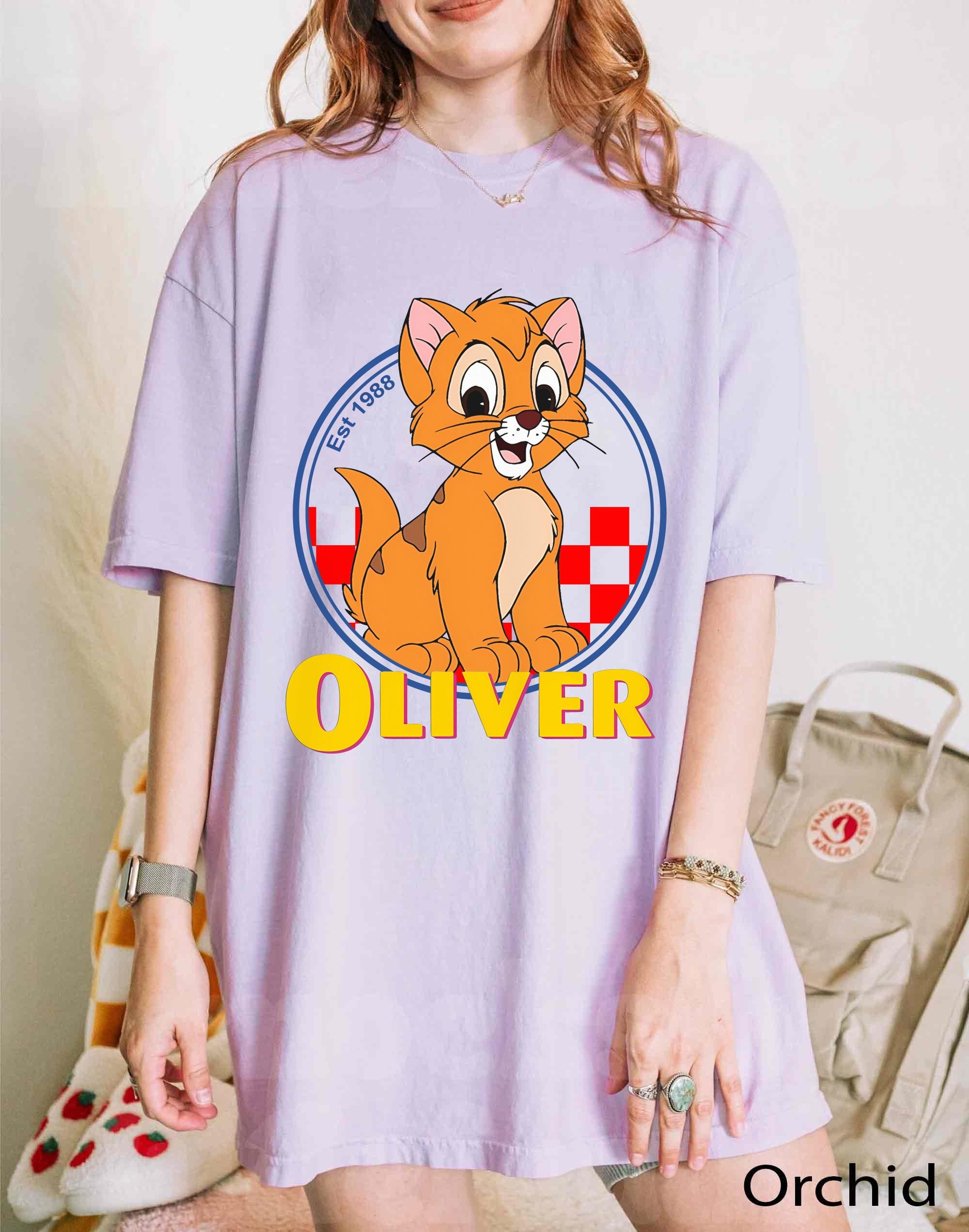 Oliver Est 1988 Checkered Sweatshirt, Oliver and Company Retro Disney Shirt, Disney Cats Shirt, Magic Kingdom, WDW Disneyland Trip 2024 - Etsy Oliver Est 1988 Checkered Sweatshirt, Oliver and Company Retro Disney Shirt, Disney Cats Shirt, Magic Kingdom, WDW Disneyland Trip 2024 - Etsy