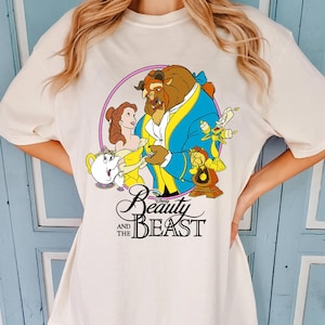 Disney Beauty and the Beast Shirt, Belle and Beast Tale As Old As Time Tee, Lumiere Chip Mrs Potts Cogsworth Shirt, Disneyland Trip Outfit