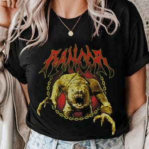 Rancor Star Wars Heavy Metal T-shirt, Vintage Star Wars Jabba Rancor Tee, Gift for Star Wars Fans, Hollywood Studio, Galaxy&#39;s Edge Trip