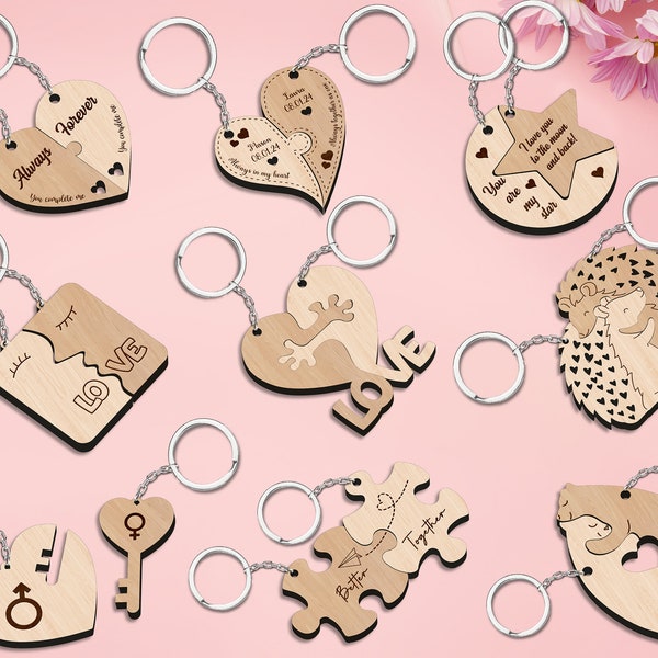 Couple Keychains Etsy