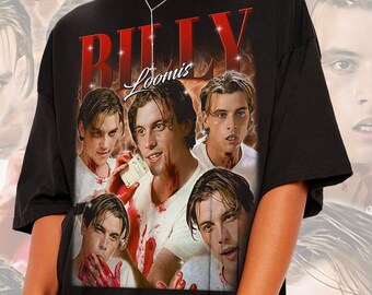 T-shirt SCREAM, chemise Billy Loomis Scream rétro, chemise de film d'horreur regardons un film d'horreur, t-shirt d'horreur effrayante, actrice de t-shirt fan de Kill3r, allumeur de Stu