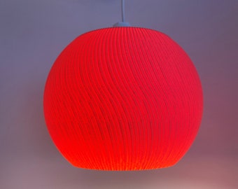 Minimal Lampshade Bubblegum - Pantalla de lámpara colgante de mediados de siglo - Pantalla de lámpara de araña contemporánea - Pantalla de lámpara de iluminación para el hogar